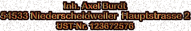 Axel Burdt